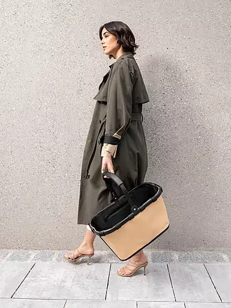 REISENTHEL | Panier de courses - Carrybag Raffia Blue | schwarz